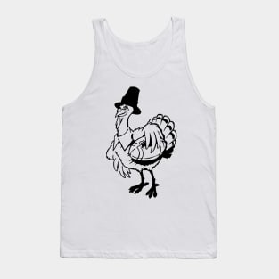 Turkey and Football Tank Top